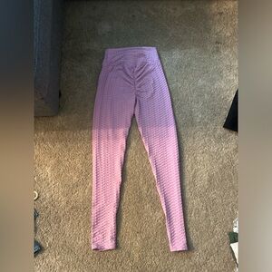 Forever 21 Pink Textured Synching Leggings